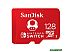 Карта памяти SanDisk For Nintendo Switch microSDXC SDSQXAO-128G-GNCZN 128GB Карта памяти SanDisk For Nintendo Switch microSDXC SDSQXAO-128G-GNCZN 128GB
