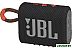Беспроводная колонка JBL Go 3 (черный/оранжевый) Беспроводная колонка JBL Go 3 (черный/оранжевый)