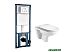Унитаз WeltWasser Baarbach 004 GL-WT + Marberg 410 RD (белый глянец/хром) Унитаз WeltWasser Baarbach 004 GL-WT + Marberg 410 RD (белый глянец/хром)