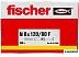 Дюбель-гвоздь Fischer N 8 x 120/80 F 513704 (100 шт) Дюбель-гвоздь Fischer N 8 x 120/80 F 513704 (100 шт)