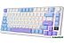 Клавиатура Royal Kludge RK-M75 RGB Taro Milk (RK Silver) Клавиатура Royal Kludge RK-M75 RGB Taro Milk (RK Silver)