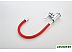 Смеситель Ledeme H98 L4898-1 (красный/хром) Смеситель Ledeme H98 L4898-1 (красный/хром)