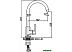 Смеситель Wisent WG4033B-2 Смеситель Wisent WG4033B-2