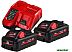 Аккумулятор с зарядным устройством Milwaukee M18 HNRG-302 (18В/3.0 Ah + 12-18В) Аккумулятор с зарядным устройством Milwaukee M18 HNRG-302 (18В/3.0 Ah + 12-18В)