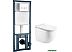 Унитаз WeltWasser Heimbach 004 GL-WT + Marberg 410 SE (белый глянец/хром) Унитаз WeltWasser Heimbach 004 GL-WT + Marberg 410 SE (белый глянец/хром)
