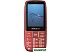Кнопочный телефон Maxvi B32 (красный) Кнопочный телефон Maxvi B32 (красный)