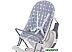 Стульчик для кормления Polini Kids 252 Звезды (серый/белый) Стульчик для кормления Polini Kids 252 Звезды (серый/белый)