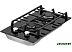 Газовая варочная поверхность KRONA Galileo 30 BL (черный)