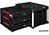 Ящик для инструментов Milwaukee Packout 3 Drawer Tool Box 4932472130 Ящик для инструментов Milwaukee Packout 3 Drawer Tool Box 4932472130