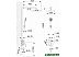 Душевая система Rubineta Kubo-2F-Uno 625015 Душевая система Rubineta Kubo-2F-Uno 625015