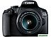 Фотоаппарат Canon EOS 2000D Kit 18-55mm IS II (черный) (2728C003)