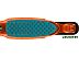 Трехколесный самокат Novatrack Rainbow Pro Transparent New 120PROT.RAINBOW.BL22 (синий/оранжевый) Трехколесный самокат Novatrack Rainbow Pro Transparent New 120PROT.RAINBOW.BL22 (синий/оранжевый)
