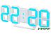 Радиочасы Perfeo Luminous PF-663 (белый/синий) Радиочасы Perfeo Luminous PF-663 (белый/синий)