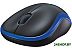 Мышь Logitech M186 (черный/синий)
