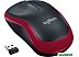 Мышь беспроводная Logitech M185 Wireless Mouse Red