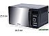 Микроволновая печь Pioneer MW230D (14472) Микроволновая печь Pioneer MW230D (14472)