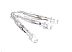 Бахрома Luazon Арка Led-126 (1x1 м, белый) [1080430]