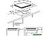 Встраиваемая электрическая варочная панель (поверхность) Electrolux EHG96341FK
