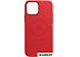 Чехол Apple MagSafe Leather Case для iPhone 12 mini (алый)