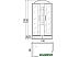 Душевая кабина River Nara 100/80/26 MT L Душевая кабина River Nara 100/80/26 MT L