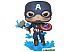 Фигурка Funko Funko POP! Bobble Marvel Avengers Endgame Captain America w/Broken Shield&Mjolnir