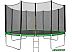 Батут Happy Jump 14ft Pro (435 см) (с внешней сеткой и лестницей) Батут Happy Jump 14ft Pro (435 см) (с внешней сеткой и лестницей)