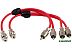 Кабель Aura RCA - RCA RCA-BY1 SE (0.2 м, красный) Кабель Aura RCA - RCA RCA-BY1 SE (0.2 м, красный)