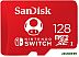 Карта памяти SanDisk For Nintendo Switch microSDXC SDSQXAO-128G-GN3ZN 128GB Карта памяти SanDisk For Nintendo Switch microSDXC SDSQXAO-128G-GN3ZN 128GB