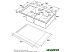 Кухонная мойка Paulmark Union R PM537851-GMR