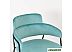 Стул BRADEX Napoli FR 0323 (светло-бирюзовый с чёрными ножками) Стул BRADEX Napoli FR 0323 (светло-бирюзовый с чёрными ножками)