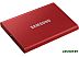 Внешний накопитель Samsung T7 500GB (красный) Внешний накопитель Samsung T7 500GB (красный)