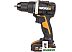 Дрель-шуруповерт Worx WX102 (с 2-мя АКБ, кейс)