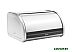 Хлебница Brabantia 348907 (стальной матовый)