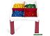 Игровой стол Keter Construction Play Table 227497 (красный/синий) Игровой стол Keter Construction Play Table 227497 (красный/синий)