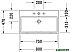 Умывальник Duravit Vero Air 80 2350800000 Умывальник Duravit Vero Air 80 2350800000