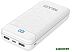 Внешний аккумулятор Walker WB-525 20000 mAh (белый)