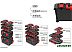 Органайзер Kistenberg X-Block Bridge Organiser KXBB5540B Органайзер Kistenberg X-Block Bridge Organiser KXBB5540B