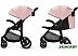 Детская прогулочная коляска KinderKraft Cruiser Pink Детская прогулочная коляска KinderKraft Cruiser Pink