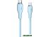Кабель Baseus Pudding Series USB Type-C - Lightning (2 м, голубой) Кабель Baseus Pudding Series USB Type-C - Lightning (2 м, голубой)