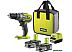Дрель-шуруповерт Ryobi R18DD3-115S 5133005301 (с 1-им АКБ 1.5 Ач, сумка)