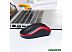 Мышь беспроводная Logitech M185 Wireless Mouse Red