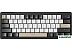 Клавиатура JEGG ZA61 White Black Brown (TNT Yellow) Клавиатура JEGG ZA61 White Black Brown (TNT Yellow)
