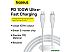 Кабель Baseus Pudding Series Fast Charging Cable 100W USB Type-C - USB Type-C (1.2 м, белый) Кабель Baseus Pudding Series Fast Charging Cable 100W USB Type-C - USB Type-C (1.2 м, белый)