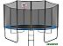 Батут GetActive Jump 14ft - 435 см лестница, сетка, кольцо (синий) Батут GetActive Jump 14ft - 435 см лестница, сетка, кольцо (синий)