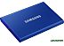 Накопитель SSD SAMSUNG T7 2Tb MU-PC2T0H/WW (синий) Накопитель SSD SAMSUNG T7 2Tb MU-PC2T0H/WW (синий)