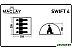 Треккинговая палатка Maclay Swift 4 (черный/зеленый) Треккинговая палатка Maclay Swift 4 (черный/зеленый)