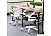 Офисное кресло byRoom Office Template VC6007-BW (черный/белый) Офисное кресло byRoom Office Template VC6007-BW (черный/белый)