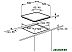 Встраиваемая газовая варочная панель (поверхность) Electrolux EGT96342YK