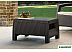Стол Keter Corfu Table 207786 (коричневый) Стол Keter Corfu Table 207786 (коричневый)