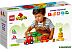 Конструктор LEGO Duplo 10982 Трактор для перевозки овощей и фруктов Конструктор LEGO Duplo 10982 Трактор для перевозки овощей и фруктов